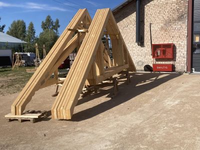 Jumta siju ražošana visā Latvijā