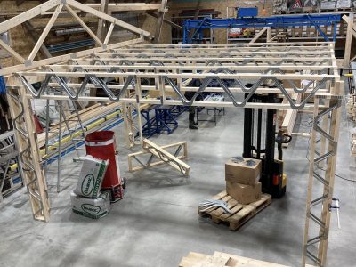 Jumta kopņu un siju ražošana