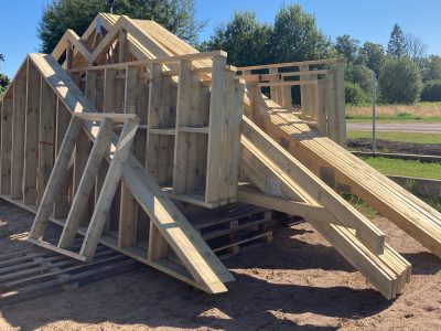 Jumta konstrukciju ražošana, piegāde un uzstādīšana