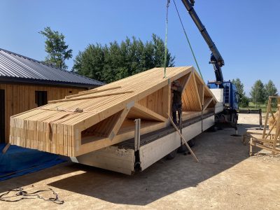 Jumta konstrukciju ražošana, piegāde un uzstādīšana