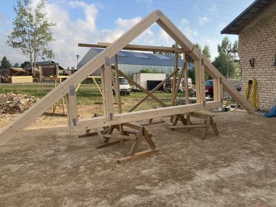 Jumta kopņu un siju ražošana