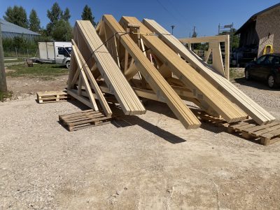 Jumta kopņu un siju piegāde visā Latvijā
