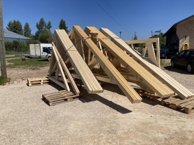 Jumta kopņu un siju ražošana