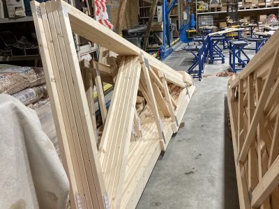 Jumta kopņu un siju ražošana