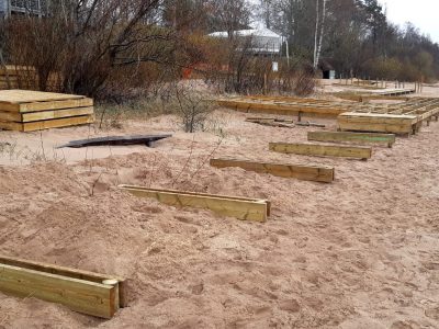 Pludmales labiekārtošana