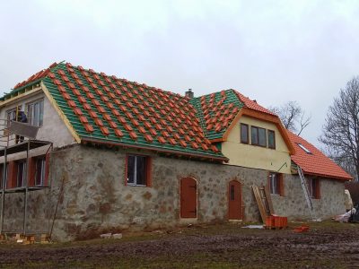 Dakstiņa jumta uzstādīšanas pakalpojumi