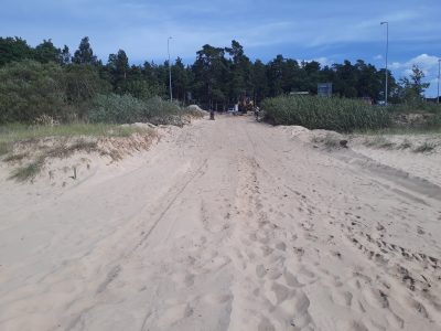 Seguma sagatavošanas darbi nobrauktuves būvniecībai
