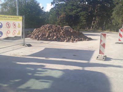 Seguma sagatavošanas darbi nobrauktuves būvniecībai