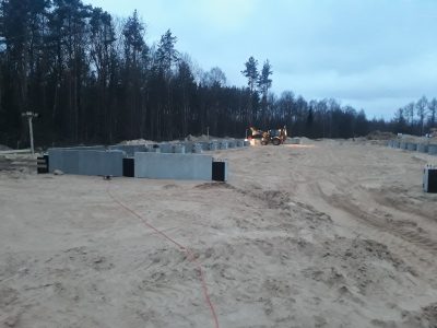 Pamatu izveide angāram