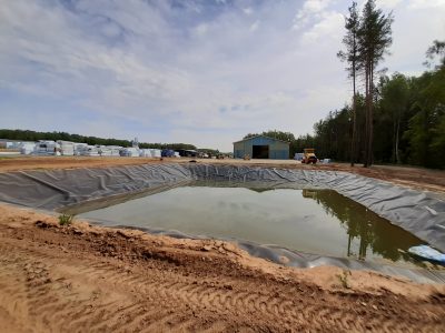 Ūdenstilpnes izveides pakalpojumi