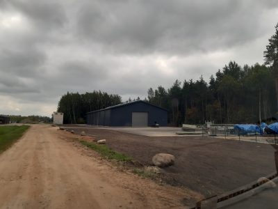 Angāra teritorijas labiekārtošana