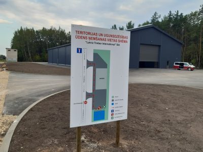 Pabeigta angāra būvniecība