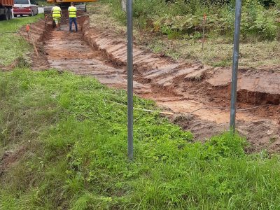Gājēju ietves un apgaismojuma izbūves pakalpojumi