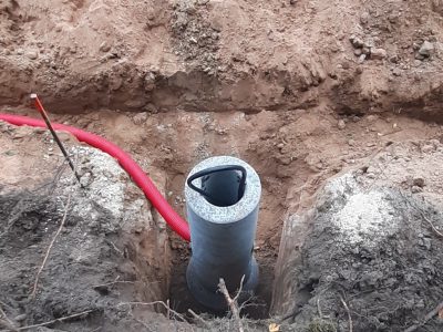 Gājēju ietves un apgaismojuma izbūve