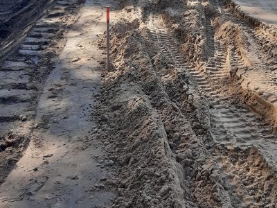 Gājēju ietves un apgaismojuma izbūve