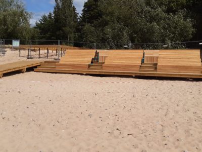 Pludmales labiekārtošanas pakalpojumi